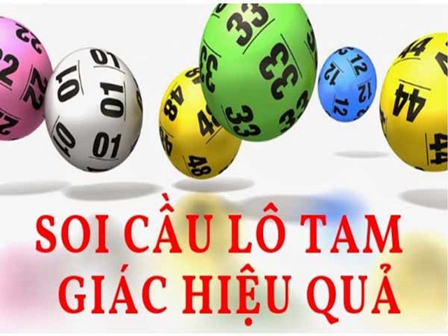 Soi cầu lô theo hình tam giác